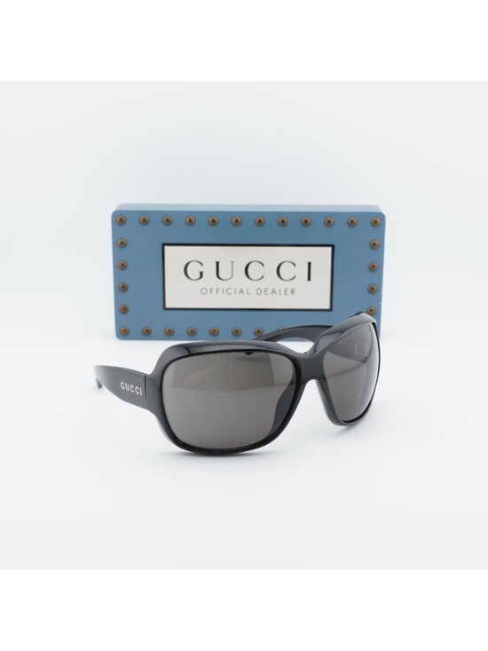 Gucci GG2176S 001Square Sunglasses - Black / Grey main image 5
